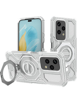 Techsuit - Carbon Shield Pro - Honor 200 Lite - White Transparent