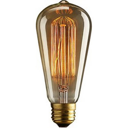 Λάμπα διακοσμητική Ε27 40W EDISON Vintage ST64 FOSME 03-02301