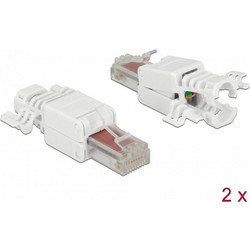 ΒΥΣΜΑ UTP RJ45 Cat6 TOOLFREE 2ΤΕΜ