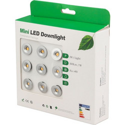 Mini LED φωτάκια 9τμχ 1W