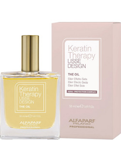 Alfaparf Lisse Design Keratin Therapy The Oil Ξηρό Λάδι Μαλλιών Κερατίνης για Ψαλίδα 50ml