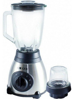 Haeger HG-295 Μπλέντερ για Smoothie με Γυάλινη Κανάτα 1.5lt 1000W