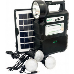 CL-810 Επαναφορτιζόμενος Ηλιακός Φακός Led Αδιάβροχος