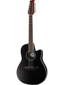 Ovation Applause AB2412II Black Satin
