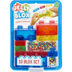 Jelly Blox Creative Kit - Μαλακά & Ελαστικά Δομικά Τουβλάκια Αισθητηριακής Ανάπτυξης (10 τεμ. 2+ ετ