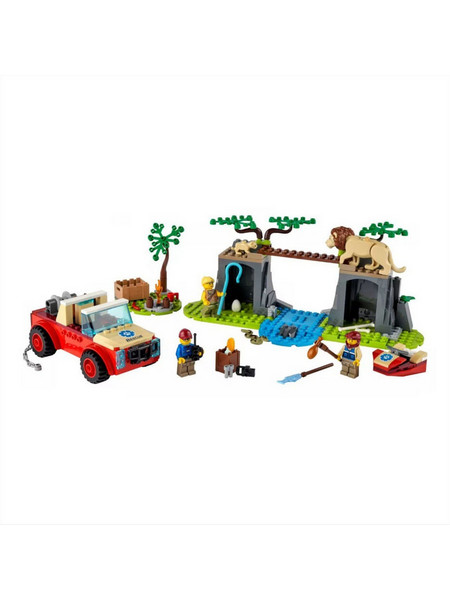 Lego City Wildlife Rescue Off Roader για 4+ Ετών 60301