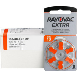 Rayovac Extra Advanced 13 60τμχ