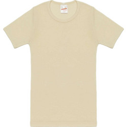 MINERVA Παιδική Φανέλα WOOL UNISEX - Κοντό Μανίκι - 100% Μάλλινη