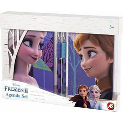 As Company Frozen 2 Παιδικό Σετ Γραφικής Ύλης με Σημειωματάριο και Στυλό 4τμχ 1027-64162