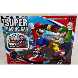 Kider Toys Super Racing Car de Mario Πίστα με Καρτ & Φιγούρες