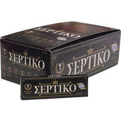 Σέρτικο - Ελληνικά Χαρτάκια - Μαύρο 50τεμ