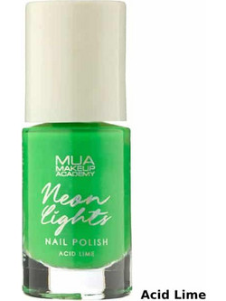 MUA Neon Acid Lime Nail Polish Βερνίκι Νυχιών 8ml