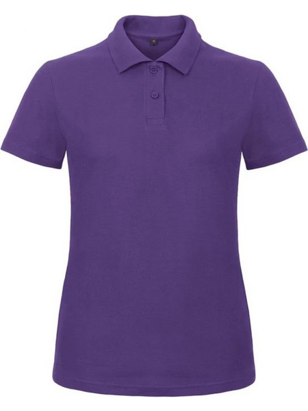 Γυναικείο Μπλουζάκι Pique Polo Shirt B & C ID.001 Women Purple