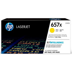 HP 657X Yellow Toner