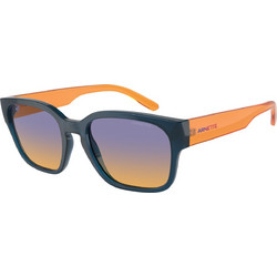 Arnette AR4325 29012H Ανδρικά Γυαλιά Ηλίου Τετράγωνα Κοκάλινα Μαύρα Πορτοκαλί με Πολύχρωμο Degradee Φακό