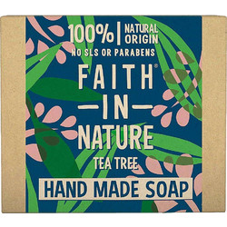 Faith In Nature Tea Tree Handmade Χειροποίητο Σαπούνι 100gr