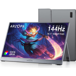 Arzopa Z1FC IPS Φορητό Monitor 16.1" 1920x1080 FHD 144Hz