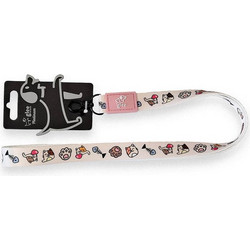 Glee Lanyard Λουρί Λαιμού Kittie Cats 2cmx50cm
