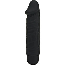 ToyJoy Get Real Mini Classic Slim Ρεαλιστικός Δονητής 16cm Μαύρος