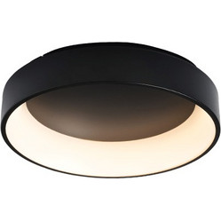 ΟΡΟΦΗΣ Φ/Σ LED 34W 3000K 1700LM ΜΑΥΡΟ ΜΕΤΑΛΛΙΚΟ D45XH14CM APOLLO