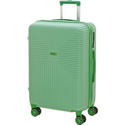 Bartuggi 712-80130 Βαλίτσα Μεσαία 67x45x30cm με 4 Ρόδες Πράσινη