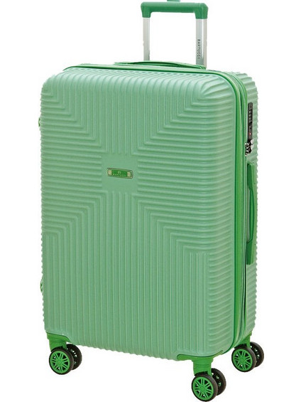 Bartuggi 712-80130 Βαλίτσα Μεσαία 67x45x30cm με 4 Ρόδες Πράσινη