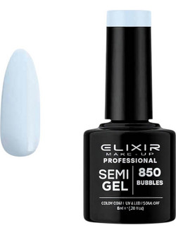 Elixir Semigel 850 Bubbles Ημιμόνιμο Βερνίκι Νυχιών 8ml