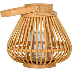 ΦΑΝΑΡΙ ΒΑΜΒΟΟ Fylliana FL038 ΦΥΣΙΚΟ ΧΡΩΜΑ 23x22εκ - FYLLIANA - 729-125-012