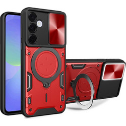 Techsuit Camguard Pro Back Cover Red (Samsung Galaxy A37 5G)