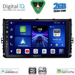 Digital IQ BXC 3758_CPAA Ηχοσύστημα Αυτοκινήτου με Οθόνη Αφής Bluetooth & GPS