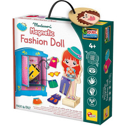 Lisciani Giochi Montessori Magnetic Fashion Doll