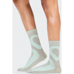 On Liquid Logo Sock High Ανδρικές Κάλτσες Ψηλές Ivory / Tin 2 Pack