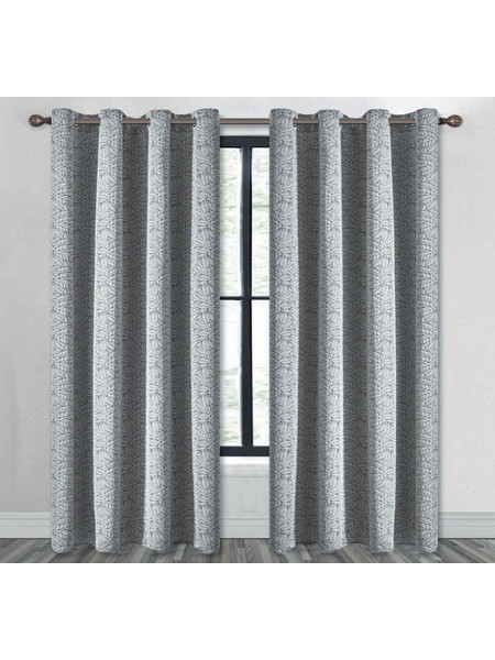 Κουρτίνα Δωματίου Υφασμάτινη 140x250cm 2 Χρώματα