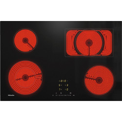 Miele KM6542 FL Κεραμική Εστία Αυτόνομη με Λειτουργία Κλειδώματος 75.2x49.2cm