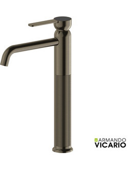 Μπαταρία Νιπτήρος Υψηλή LUMIERE Black Brushed 516041-410 ARMANDO VICARIO