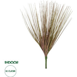 Μπουκέτο τεχνητό Grass Beige γκρι 45εκ