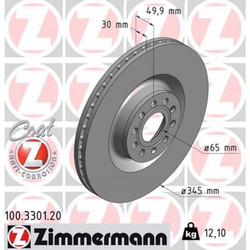 Zimmermann Δισκόπλακα - 100.3301.20