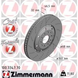 Zimmermann Δισκόπλακα - 100.3347.70