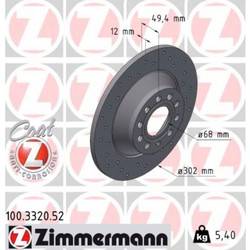 Zimmermann Δισκόπλακα - 100.3320.52
