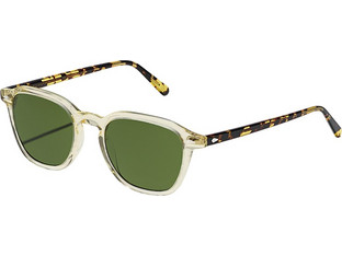 Moscot Vantz Γυναικεία Γυαλιά Ηλίου Τετράγωνα Κοκάλινα Πράσινα με Πράσινο Polarized Φακό