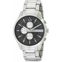 Armani Exchange Ανδρικό Ρολόι Χρονογράφος με Ασημί Μεταλλικό Μπρασελέ AX2152