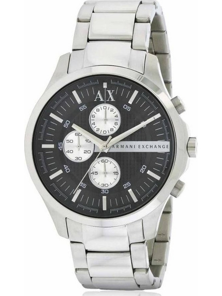 Armani Exchange Ανδρικό Ρολόι Χρονογράφος με Ασημί Μεταλλικό Μπρασελέ AX2152