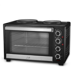 Life Kouzinaki 302 Ηλεκτρικό Φουρνάκι 30lt με 2 Εστίες και Αέρα