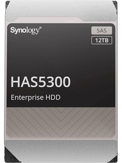 Synology HAS5300 12TB HDD Σκληρός Δίσκος 3.5" SAS 7200rpm με 256MB Cache