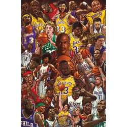 Basketball Superstars poster 91,5x61cm. - RD282486