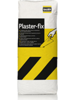 ΕΤΟΙΜΟΣ ΣΟΒΑΣ BAUER PLASTER-FIX ΤΑΧΕΙΑΣ ΠΗΞΕΩΣ ΛΕΥΚΟ 5kg