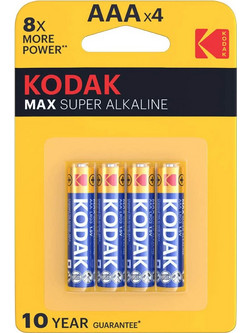 Kodak Max Super Alkaline AAA 4τμχ