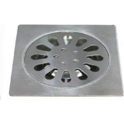 Σχάρα Δαπέδου Τετράγωνη 10x10cm ασημί inox Galifas 5757744 - Galifas