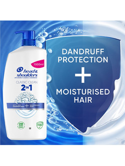 Head & Shoulders Classic Σαμπουάν & Conditioner κατά της Πιτυρίδας 1lt