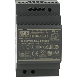 HDR-60-12 DIN rail power supply
